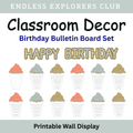 Birthday Bulletin Board Set