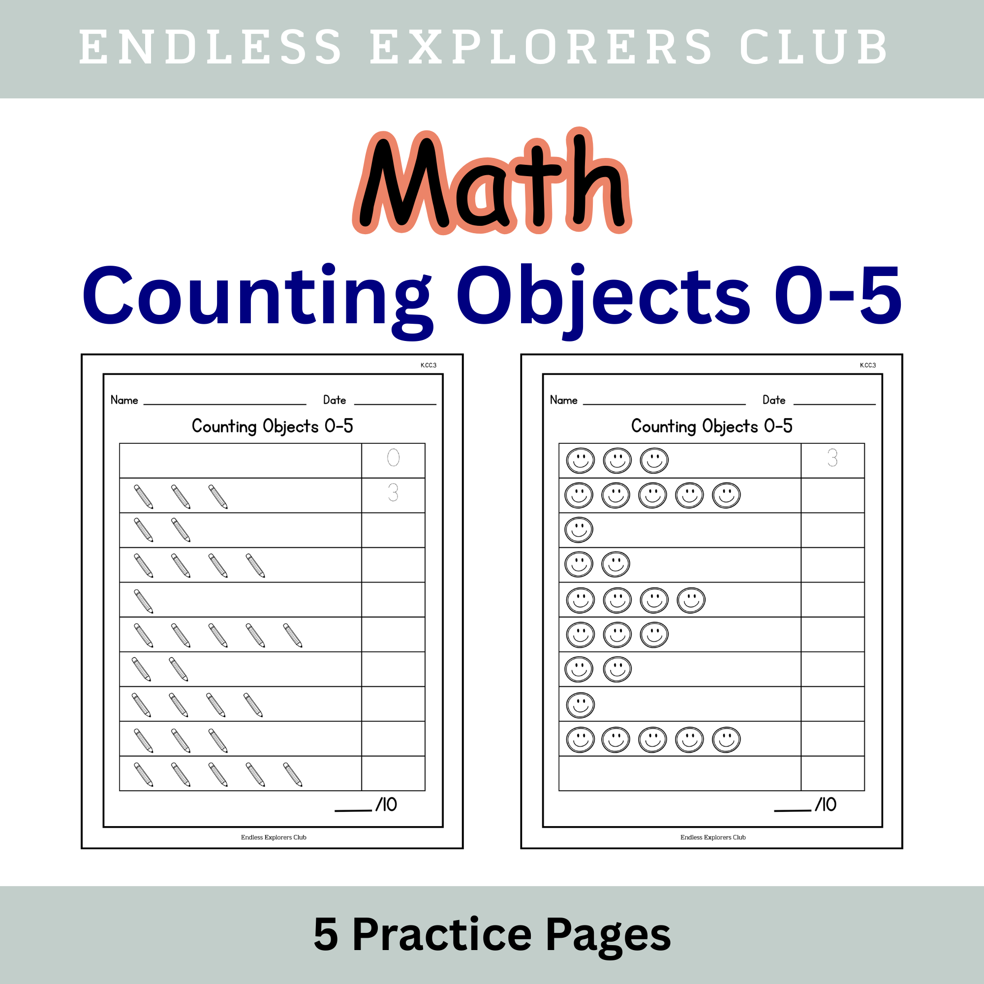 Counting Objects 0-5